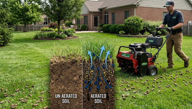 Core Lawn Aeration Athens Alabama
